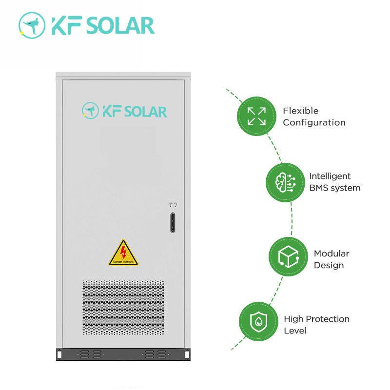 KFSOLAR 261.2KWH Industrial & Commercial Energy Storage Cabinet - 图片 3