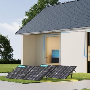 KF Solar High-Efficiency 600W Half-Cell Bifacial Dual-Glass Solar Panel | All Black | 10-Year Warranty