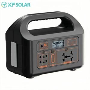 KF Solar Charging System 24V 300W Rack-Mounted Split LiFePO4 Home Energy Storage with USB Type-C and Stackable Design.