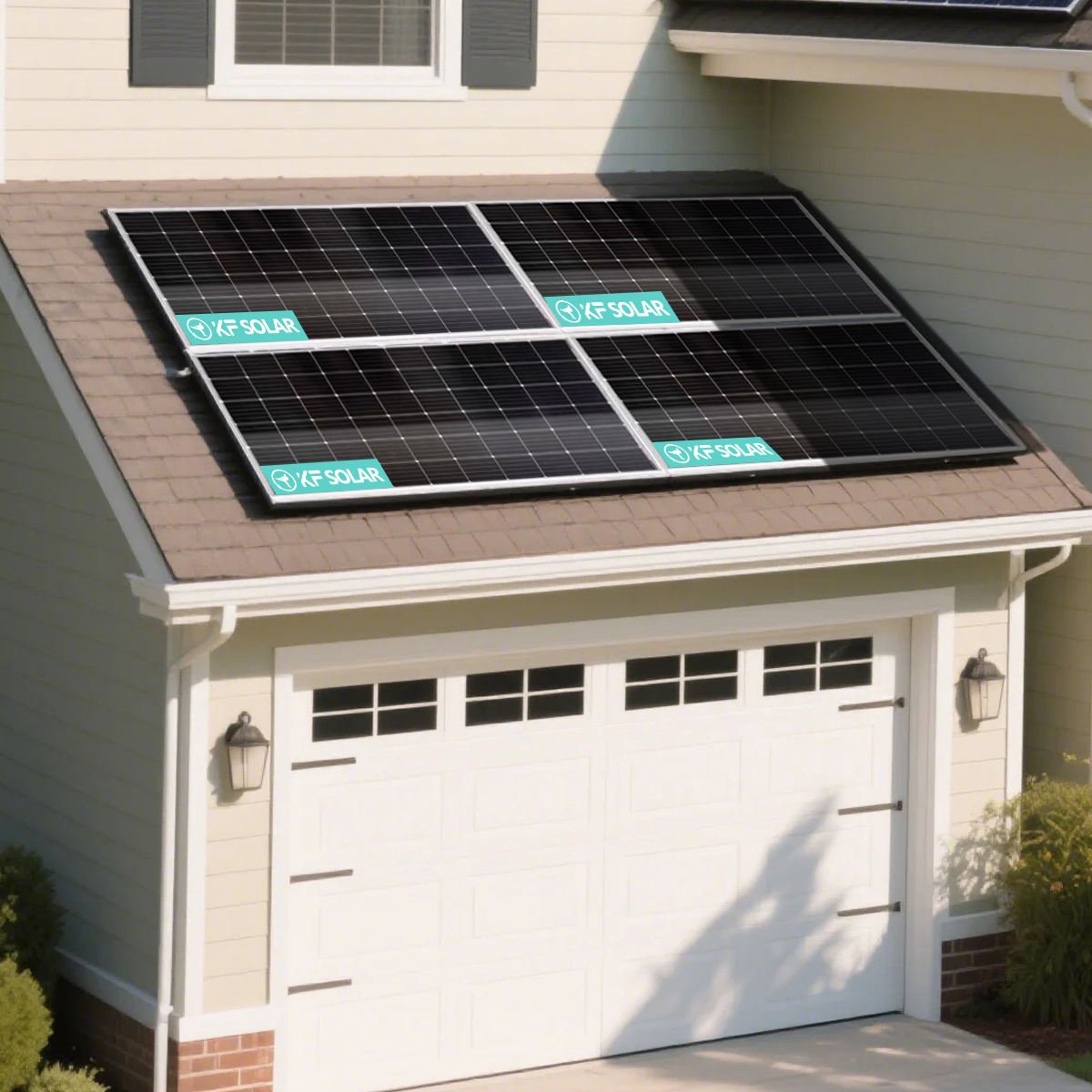 KF Solar Commercial-Grade Monocrystalline Silicon Half-Cell Solar Panel 300W with Maximum 21% Efficiency